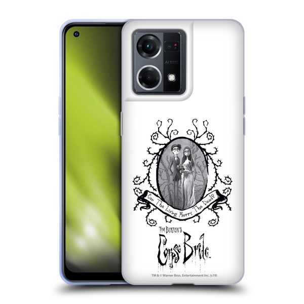Corpse Bride Key Art Frame Soft Gel Case for OPPO Reno8 4G