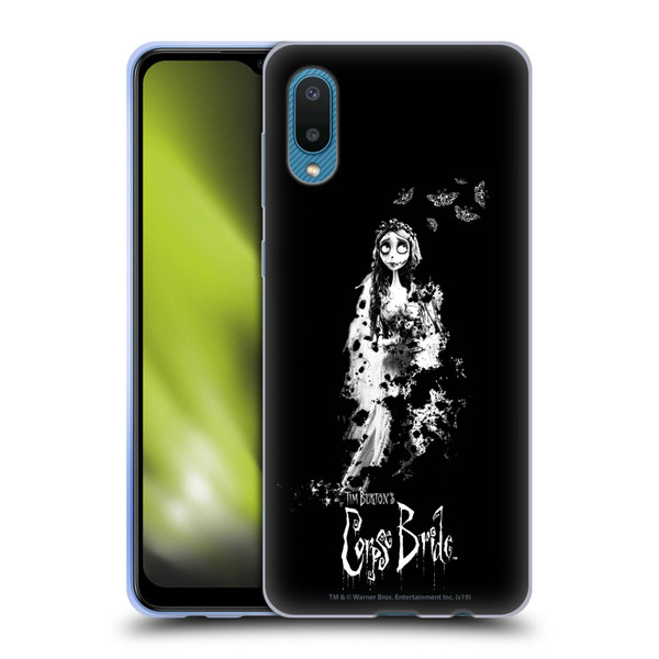 Corpse Bride Key Art Emily Splatters Soft Gel Case for Samsung Galaxy A02/M02 (2021)