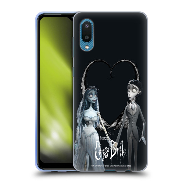 Corpse Bride Key Art Holding Hands Soft Gel Case for Samsung Galaxy A02/M02 (2021)