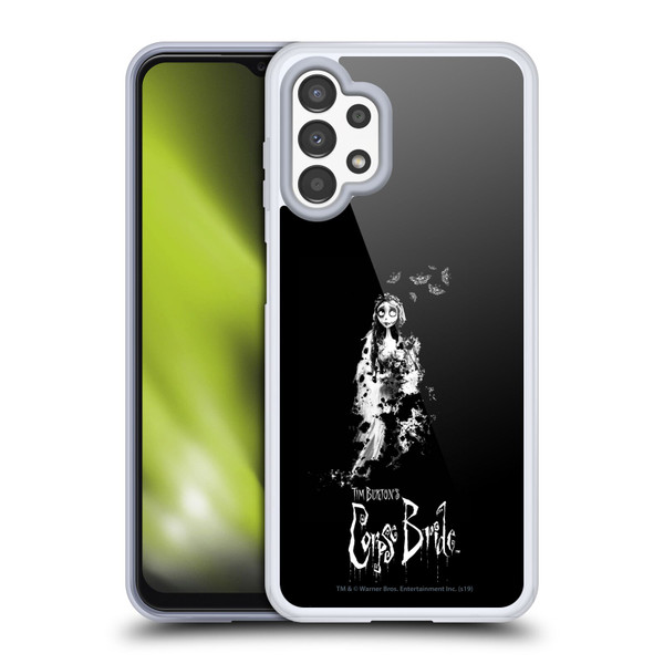 Corpse Bride Key Art Emily Splatters Soft Gel Case for Samsung Galaxy A13 (2022)