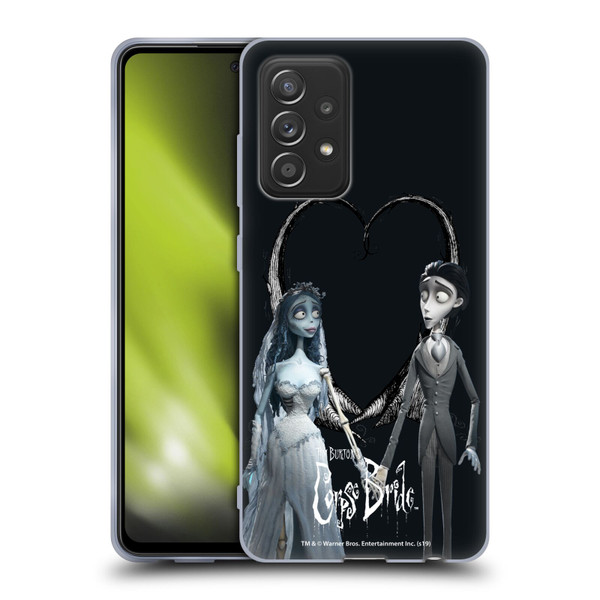 Corpse Bride Key Art Holding Hands Soft Gel Case for Samsung Galaxy A52 / A52s / 5G (2021)
