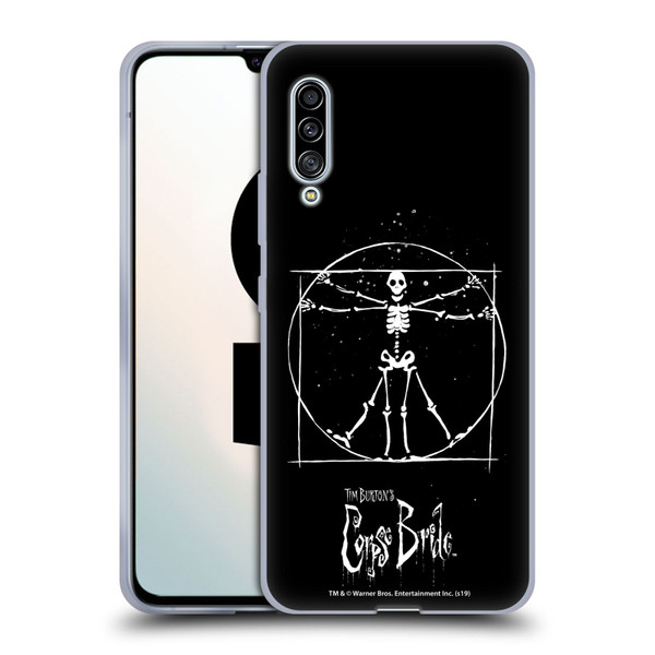 Corpse Bride Key Art Vitruvian Skeleton Soft Gel Case for Samsung Galaxy A90 5G (2019)