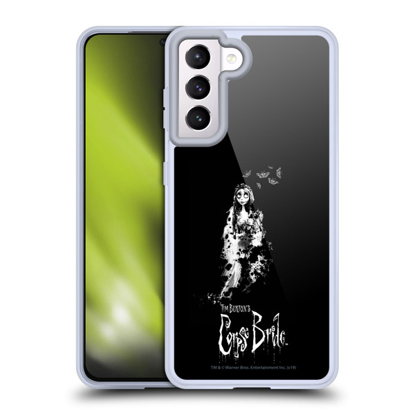 Corpse Bride Key Art Emily Splatters Soft Gel Case for Samsung Galaxy S21 5G & MagSafe