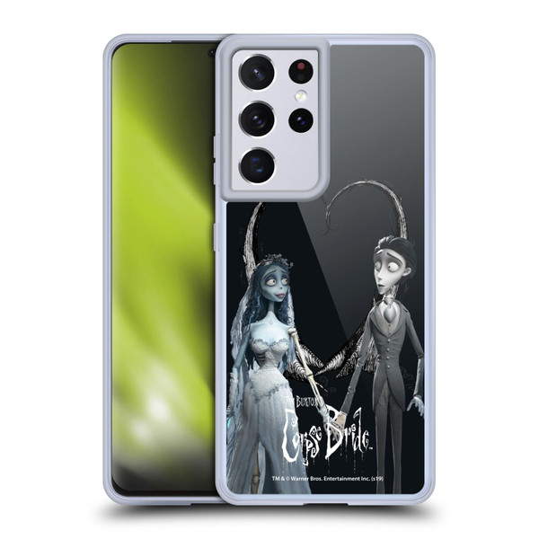 Corpse Bride Key Art Holding Hands Soft Gel Case for Samsung Galaxy S21 Ultra 5G & MagSafe