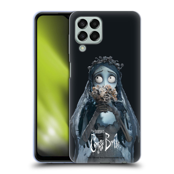 Corpse Bride Key Art Flower Soft Gel Case for Samsung Galaxy M33 (2022)