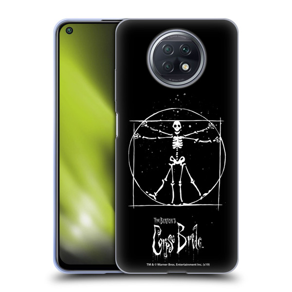 Corpse Bride Key Art Vitruvian Skeleton Soft Gel Case for Xiaomi Redmi Note 9T 5G