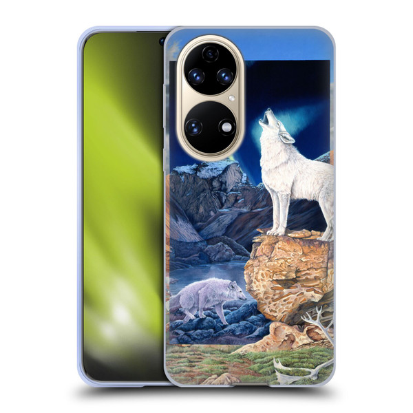 Graeme Stevenson Wildlife Wolves 3 Soft Gel Case for Huawei P50