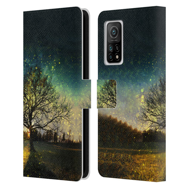 Patrik Lovrin Dreams Vs Reality Magical Fireflies Dreamy Leather Book Wallet Case Cover For Xiaomi Mi 10T 5G