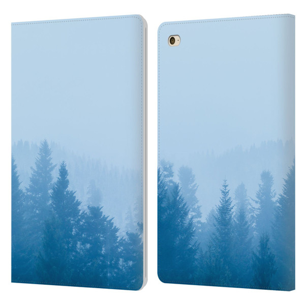 Patrik Lovrin Magical Foggy Landscape Fog Over Forest Leather Book Wallet Case Cover For Apple iPad mini 4