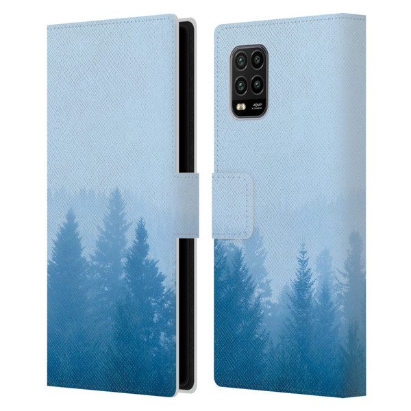 Patrik Lovrin Magical Foggy Landscape Fog Over Forest Leather Book Wallet Case Cover For Xiaomi Mi 10 Lite 5G