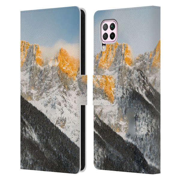 Patrik Lovrin Magical Sunsets Last Light On Slovenian Alps Leather Book Wallet Case Cover For Huawei Nova 6 SE / P40 Lite