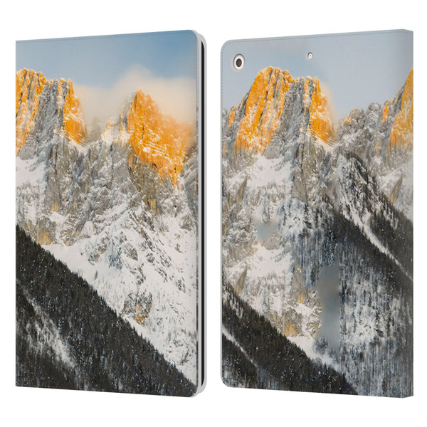 Patrik Lovrin Magical Sunsets Last Light On Slovenian Alps Leather Book Wallet Case Cover For Apple iPad 10.2 2019/2020/2021