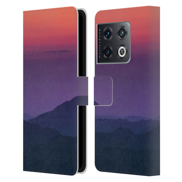 Patrik Lovrin Magical Sunsets Layers Leather Book Wallet Case Cover For OnePlus 10 Pro