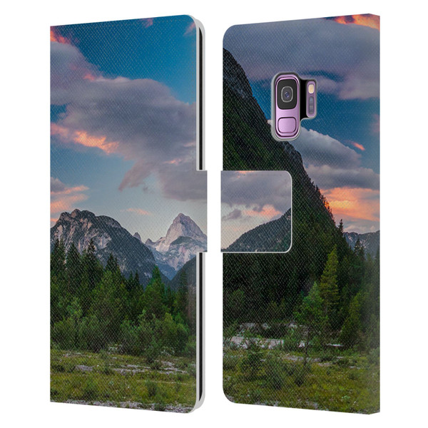 Patrik Lovrin Magical Sunsets Amazing Clouds Over Mountain Leather Book Wallet Case Cover For Samsung Galaxy S9