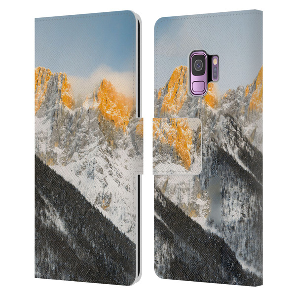 Patrik Lovrin Magical Sunsets Last Light On Slovenian Alps Leather Book Wallet Case Cover For Samsung Galaxy S9