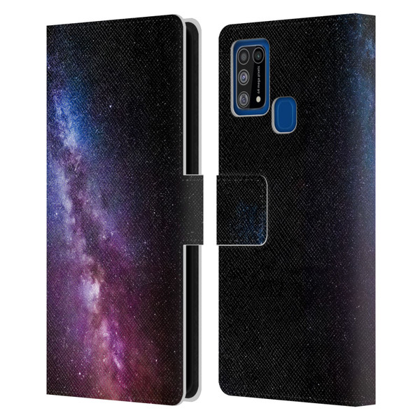 Patrik Lovrin Night Sky Milky Way Bright Colors Leather Book Wallet Case Cover For Samsung Galaxy M31 (2020)