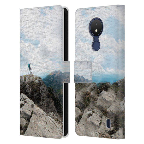 Patrik Lovrin Wanderlust Looking Over New Adventures Leather Book Wallet Case Cover For Nokia C21