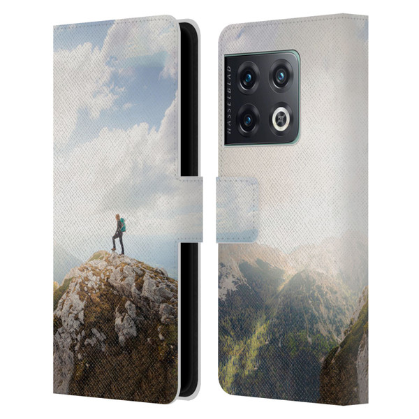 Patrik Lovrin Wanderlust Mountain Wanderer Leather Book Wallet Case Cover For OnePlus 10 Pro