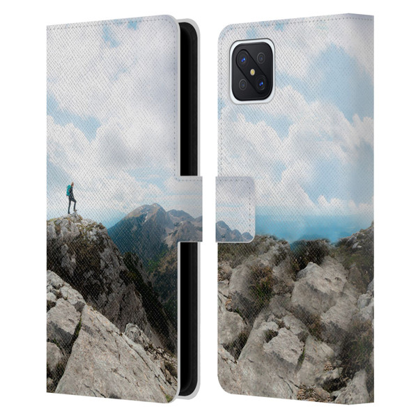 Patrik Lovrin Wanderlust Looking Over New Adventures Leather Book Wallet Case Cover For OPPO Reno4 Z 5G