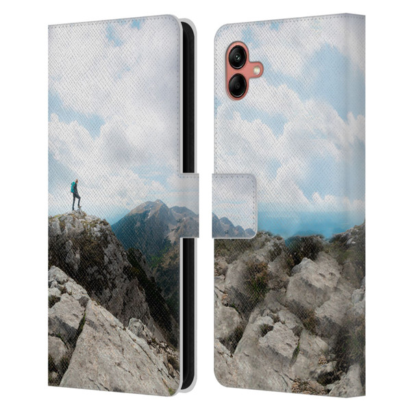 Patrik Lovrin Wanderlust Looking Over New Adventures Leather Book Wallet Case Cover For Samsung Galaxy A04 (2022)