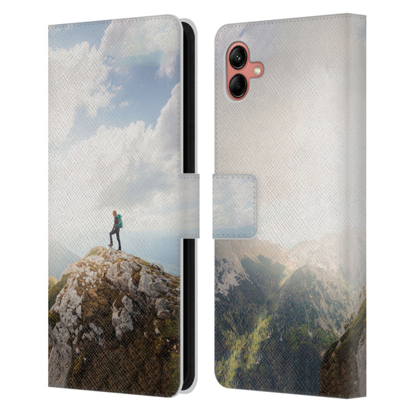 Patrik Lovrin Wanderlust Mountain Wanderer Leather Book Wallet Case Cover For Samsung Galaxy A04 (2022)