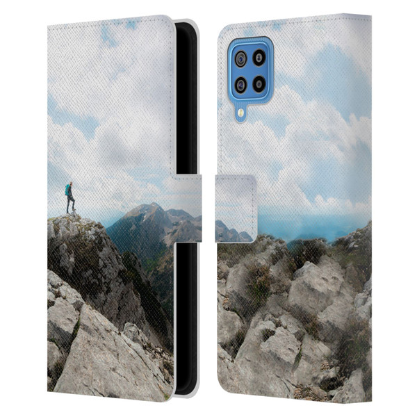 Patrik Lovrin Wanderlust Looking Over New Adventures Leather Book Wallet Case Cover For Samsung Galaxy F22 (2021)