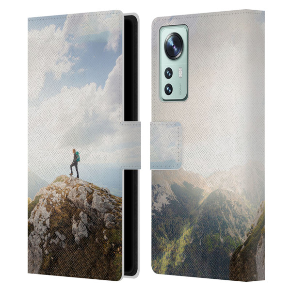 Patrik Lovrin Wanderlust Mountain Wanderer Leather Book Wallet Case Cover For Xiaomi 12