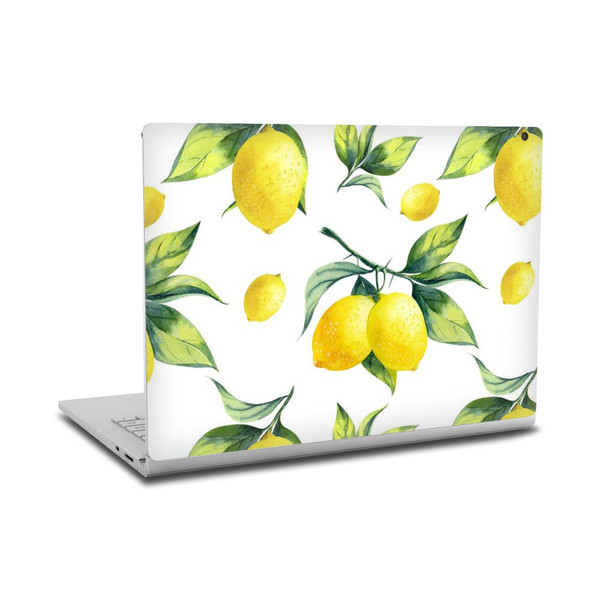 Haroulita Fruits White Lemons Vinyl Sticker Skin Decal Cover for Microsoft Surface Book 2