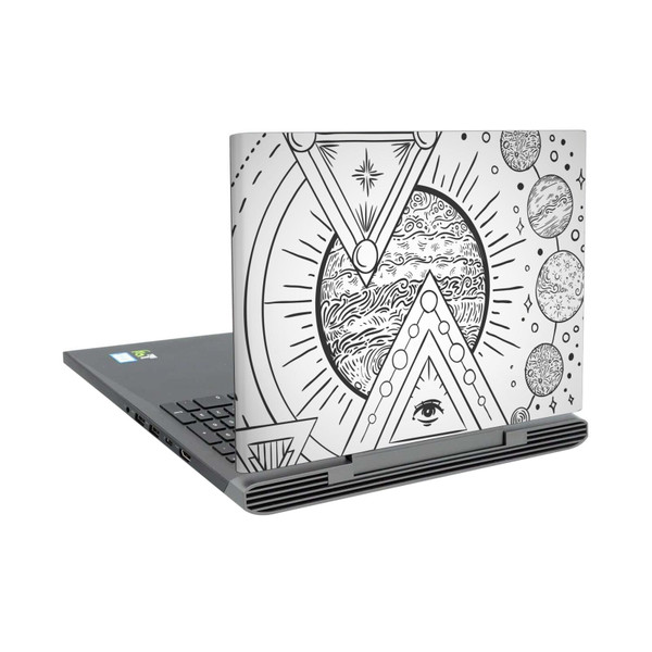 Haroulita Magick - Tarot - Mystical Cosmos Vinyl Sticker Skin Decal Cover for Dell Inspiron 15 7000 P65F