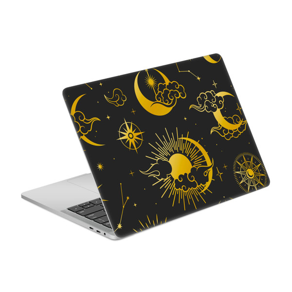 Haroulita Magick - Tarot - Mystical Sun Moon Stars Vinyl Sticker Skin Decal Cover for Apple MacBook Pro 13" A1989 / A2159