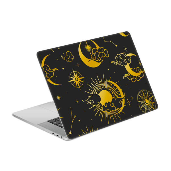 Haroulita Magick - Tarot - Mystical Sun Moon Stars Vinyl Sticker Skin Decal Cover for Apple MacBook Pro 15.4" A1707/A1990