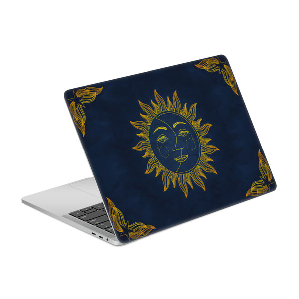 Haroulita Magick - Tarot - Mystical Gold Sun Moon Vinyl Sticker Skin Decal Cover for Apple MacBook Pro 13.3" A1708