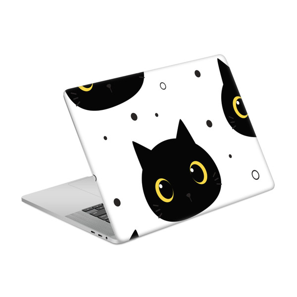 Haroulita Magick - Tarot - Mystical Black Cat Vinyl Sticker Skin Decal Cover for Apple MacBook Pro 16" A2141