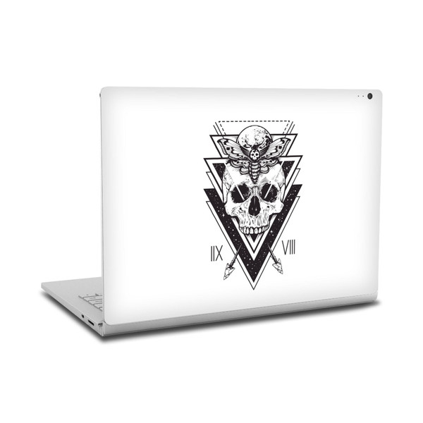 Haroulita Magick - Tarot - Mystical Owl Skull Vinyl Sticker Skin Decal Cover for Microsoft Surface Book 2