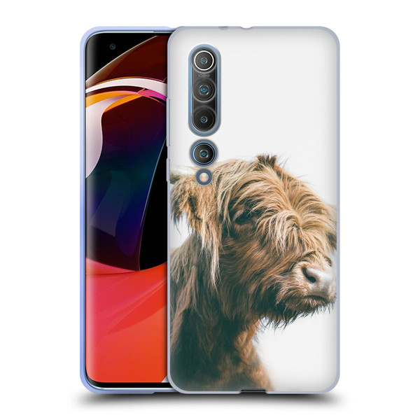 Patrik Lovrin Animal Portraits Majestic Highland Cow Soft Gel Case for Xiaomi Mi 10 5G / Mi 10 Pro 5G