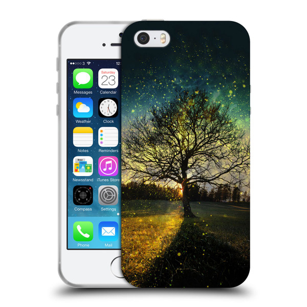 Patrik Lovrin Dreams Vs Reality Magical Fireflies Dreamy Soft Gel Case for Apple iPhone 5 / 5s / iPhone SE 2016
