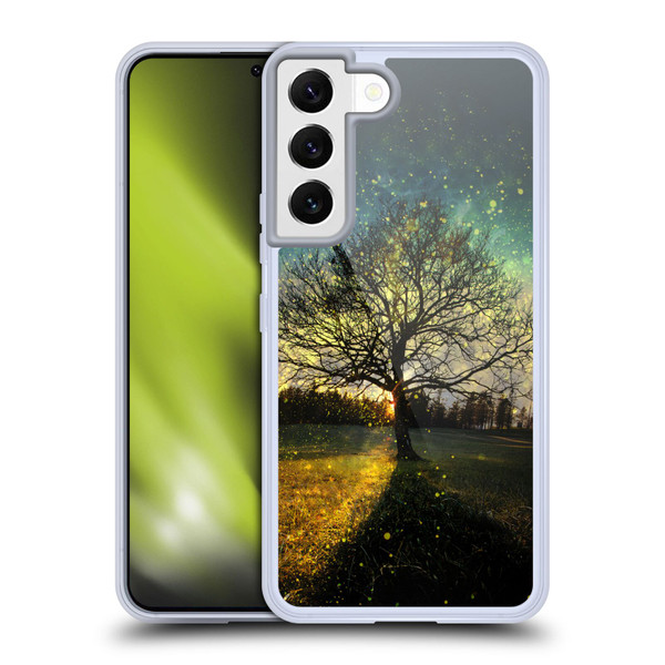 Patrik Lovrin Dreams Vs Reality Magical Fireflies Dreamy Soft Gel Case for Samsung Galaxy S22 5G