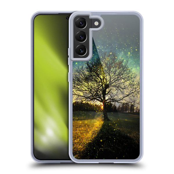 Patrik Lovrin Dreams Vs Reality Magical Fireflies Dreamy Soft Gel Case for Samsung Galaxy S22+ 5G