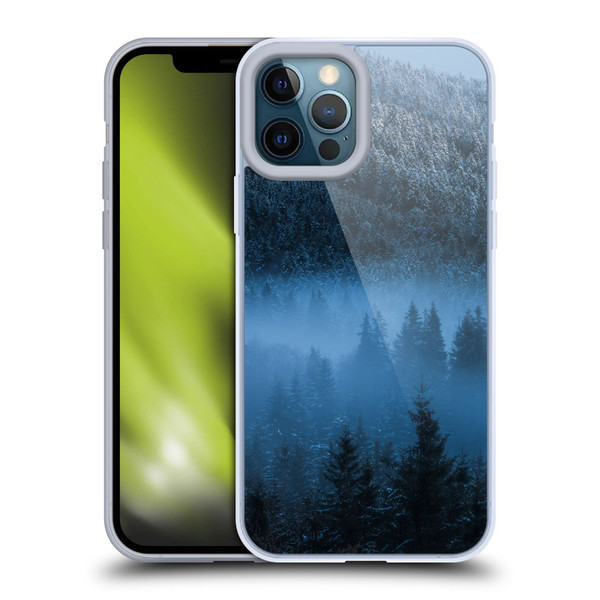 Patrik Lovrin Magical Foggy Landscape Magical Fog Over Snowy Forest Soft Gel Case for Apple iPhone 12 Pro Max