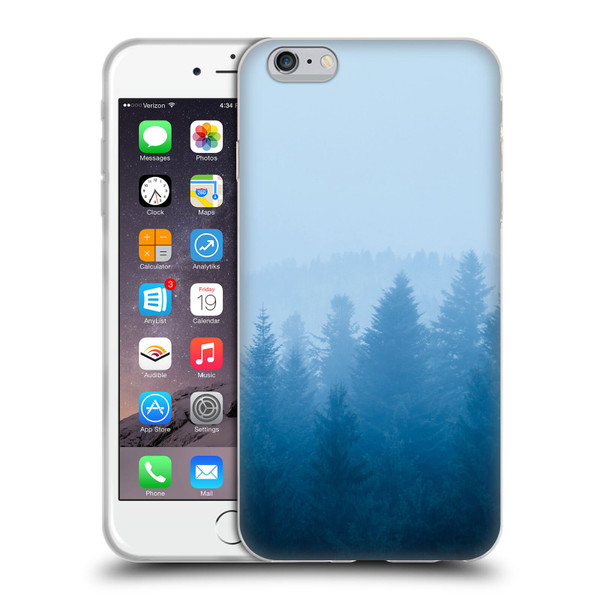 Patrik Lovrin Magical Foggy Landscape Fog Over Forest Soft Gel Case for Apple iPhone 6 Plus / iPhone 6s Plus