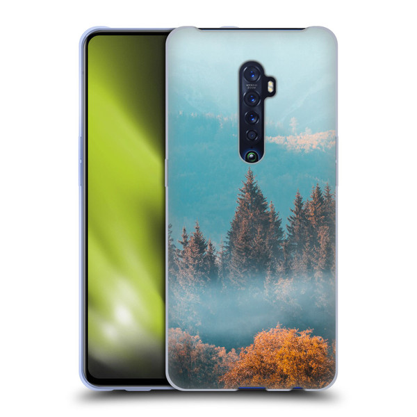 Patrik Lovrin Magical Foggy Landscape Autumn Forest Soft Gel Case for OPPO Reno 2