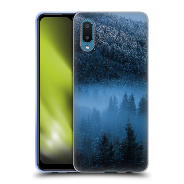 Patrik Lovrin Magical Foggy Landscape Magical Fog Over Snowy Forest Soft Gel Case for Samsung Galaxy A02/M02 (2021)