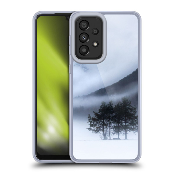 Patrik Lovrin Magical Foggy Landscape Fog, Mountains And A Tree Soft Gel Case for Samsung Galaxy A33 5G (2022)