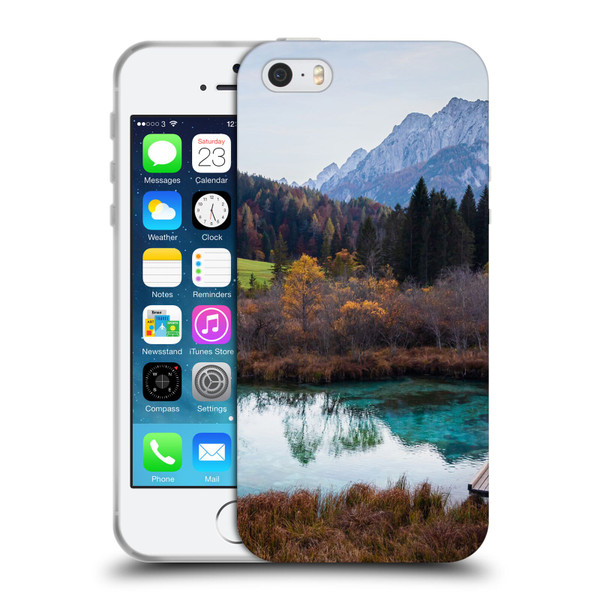 Patrik Lovrin Magical Lakes Zelenci, Slovenia In Autumn Soft Gel Case for Apple iPhone 5 / 5s / iPhone SE 2016