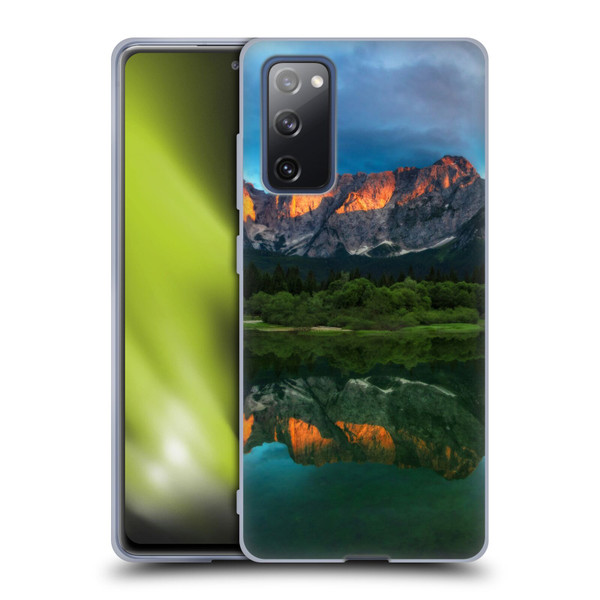 Patrik Lovrin Magical Lakes Burning Sunset Over Mountains Soft Gel Case for Samsung Galaxy S20 FE / 5G