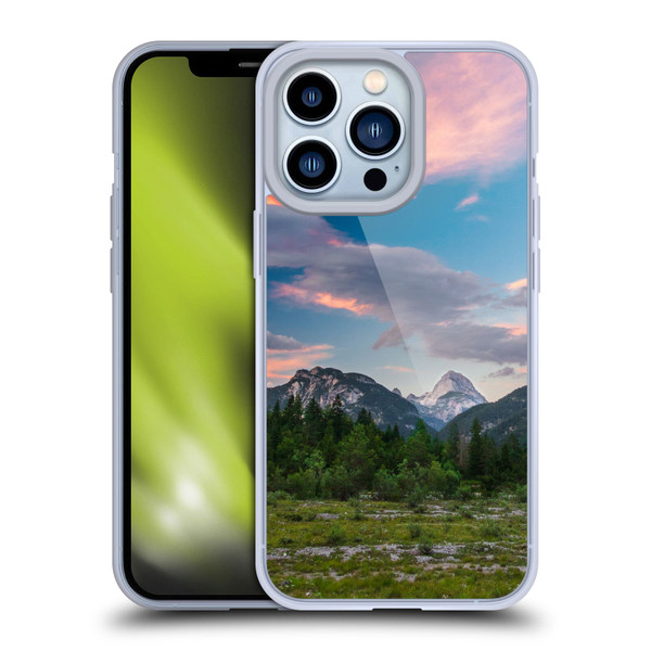 Patrik Lovrin Magical Sunsets Amazing Clouds Over Mountain Soft Gel Case for Apple iPhone 13 Pro