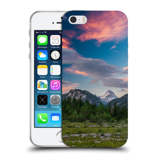 Patrik Lovrin Magical Sunsets Amazing Clouds Over Mountain Soft Gel Case for Apple iPhone 5 / 5s / iPhone SE 2016