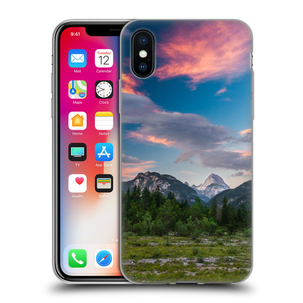 Patrik Lovrin Magical Sunsets Amazing Clouds Over Mountain Soft Gel Case for Apple iPhone X / iPhone XS