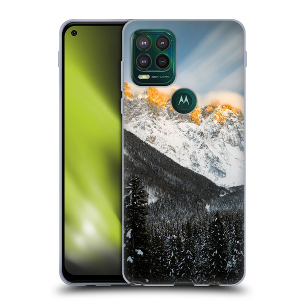 Patrik Lovrin Magical Sunsets Last Light On Slovenian Alps Soft Gel Case for Motorola Moto G Stylus 5G 2021