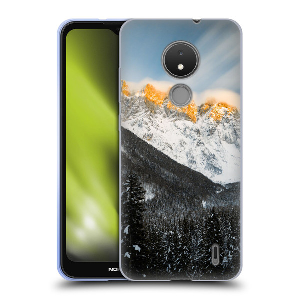 Patrik Lovrin Magical Sunsets Last Light On Slovenian Alps Soft Gel Case for Nokia C21